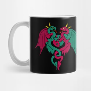 Dragons Yin Yang Mug